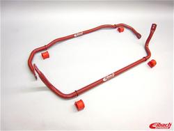 Sway Bars, Front/Rear, Hollow/Solid, Steel, Red Powdercoated, 32.0mm/29.0mm, for use on Honda®, Kit