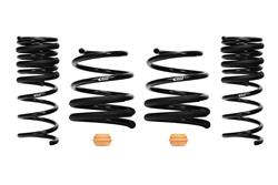 Lowering Springs, Pro-Kit, Front and Rear, Progressive Rate, Black Powdercoated, Subaru, WRX, Kit