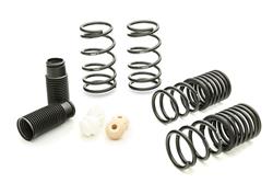 Lowering Springs, Pro-Kit, Front and Rear, Coil Type, Progressive Rate, Black Powdercoated, Scion, Subaru, Kit