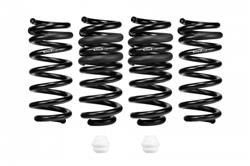 Lowering Springs, Pro-Kit, Front and Rear, Coil Type, Black Powdercoated, Progressive Rate, Dodge, Kit