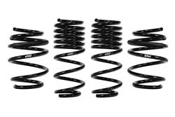 Lowering Springs, Pro-Kit, Front and Rear, Black Powdercoated, for use on Honda®, Kit