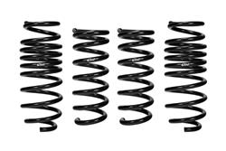 Lowering Springs, Pro-Kit, Front and Rear, Progressive Rate, Black Powdercoat, Infiniti, Q60, Kit