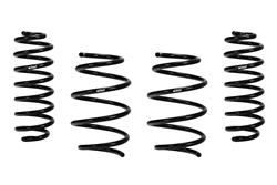 Lowering Springs, Pro-Kit, Front and Rear, Black Powdercoated, Toyota, Kit