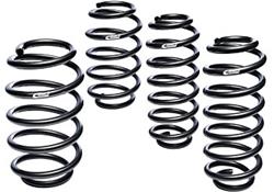 Lowering Springs, Pro-Kit, Front and Rear, Progressive Rate, Black Powdercoat, Chevrolet, Cruze, 1.4L, Kit