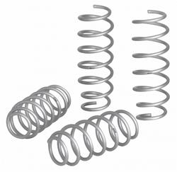 Lift Springs, Pro-Kit, Front, Rear, Coil Type, Silver Powdercoated, Jeep, Kit