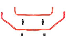 Sway Bars, Anti-Roll Sway Bar Kits, Front, Steel, Red Powdercoated, 1.142 in. Diameter, for use on Honda®, Each