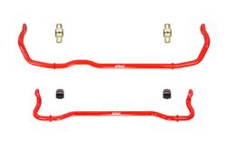 Sway Bars, Anti-Roll Sway Bar Kits, Front and Rear, Steel, Red Powdercoated, Volkswagen, Kit