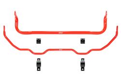 Anti-Roll Bar, Front/Rear, 22mm/32mm Diameter, Steel, Red, Tesla, Kit