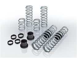 Coilover Springs, Pro-UTV Stage 2 Performance, Progressive Rate, Silver Powdercoated, Yamaha, Kit