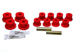 Bushing, Front/Rear Leaf Spring Set, Suzuki  Samurai, Red