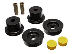 Differential Bushings, Rear, Polyurethane, Black, Mazda, Kit