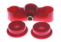 Bushing, Manual Transmission Shifter Stabilizer, Polyurethane, Red, for use on Honda®, Set