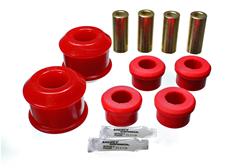 Control Arm Bushings, Front, Upper/Lower, Polyurethane, Red, for use on Acura®, Honda®, Kit