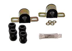 Sway Bar Bushings, Front, Polyurethane, Black, 0.938 in. Sway Bar Diameter, Jeep, Kit