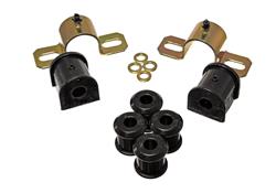 Sway Bar Bushings, Rear, Polyurethane, Black, 0.625 in. Sway Bar Diameter, Jeep, Kit