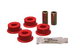 Bushings, Track Arm, Front/Rear, Polyurethane, Red, Jeep, Set