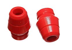 Bushing, Front Bump Stop Set, Jeep, Red