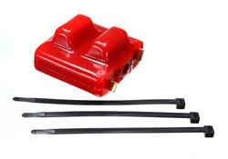 Motor Mount, Insert, Bolt-In, Polyurethane, Red, Chevy, GMC, Full Size, Pickup/SUV, Each