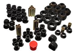 Bushing Kit, Polyurethane, Black, Chevy, GMC, K/V-Series Pickup, Kit