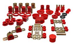 Bushing Kit, Polyurethane, Red, Chevy, Pontiac, Kit