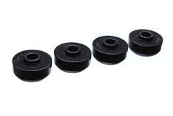 Bushings, Leaf Spring, Polyurethane, Black, Rear, Chevy, Kit