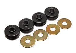 Bushing, Rear Leaf Spring Set, Chevy, Black, Set