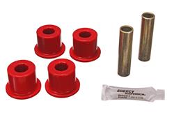 Shackle Bushing; Frame Shackle Eye Set; w/1.75 in. OD Frame Shackle; Red