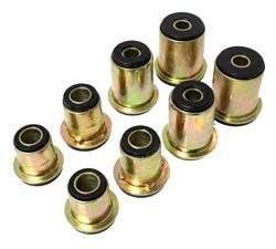 Control Arm Bushings, Front, Upper/Lower, Polyurethane, Black, Buick, Cadillac, Chevy/Oldsmobile, Pontiac, Kit