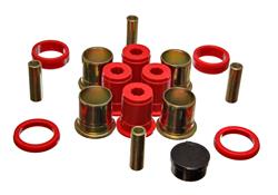 Control Arm Bushings, Rear, Upper, Polyurethane, Red, Buick, Chevy, Oldsmobile, Pontiac, Kit