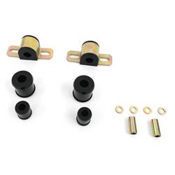 Bushings, Rear Sway Bar, Polyurethane, Black, 3/4 in./19mm Diameter, Chevy, Pontiac, Kit