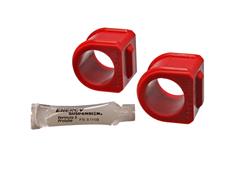 Bushings, Front Sway Bar, Polyurethane, Red, 34mm Diameter, Chevy, Pontiac, Kit