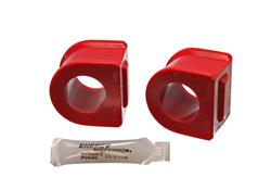 Bushings, Front Sway Bar, Polyurethane, Red, 30mm Diameter, Chevy, Pontiac, Kit