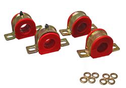 Bushings, Front Sway Bar, Polyurethane, Red, 31.5mm Diameter, Chevy, GMC, Pickup/SUV, Kit