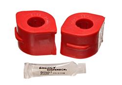 Sway Bar Bushings, Front, Polyurethane, Red, 23mm, Chevy, Set