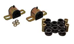 Bushings, Sway Bar, Rear, Polyurethane, Black, 7/8 in./22mm Diameter, Chevy, GMC, Kit