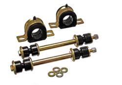 Bushings, Front Sway Bar, Polyurethane, Black, 36mm Diameter, Chevy, Pickup, Kit