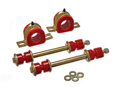 Bushings, Front Sway Bar, Polyurethane, Red, 36mm Diameter, Chevy, Pickup, Kit