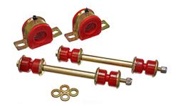 Bushings, Front, Sway Bar, Polyurethane, Red, 32mm Diameter, Cadillac, Chevy, GMC, Kit