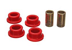 Bushings, Track Arm, Polyurethane, Red, Rear, Chevy, Set