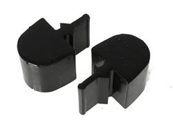 Bushings, Bump Stops, Polyurethane, Black, 1.562 in. Diameter, 1.250 in. Tall, Universal, Pair