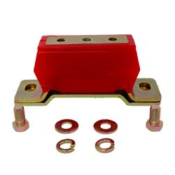 Bushing, Transmission Mount, Zinc Finish, Red, Ford, Each