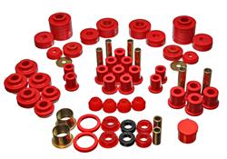 Bushing Kit, Polyurethane, Red, Ford, Pickup, Kit