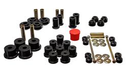 Bushing Kit, Polyurethane, Black, Ford, Kit