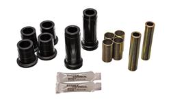 Control Arm Bushings, Front, Upper/Lower, Polyurethane, Black, Ford, Lincoln, Mercury, Passenger Car, Kit