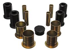 Control Arm Bushings, Front, Lower, Polyurethane, Black, Ford, Mercury, Passenger Car, Kit