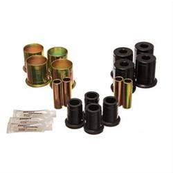 Control Arm Bushings, Rear, Spindle Position Only, Polyurethane, Black, Ford, Set