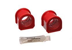 Bushings, Front Sway Bar, Polyurethane, Red, 33mm Diameter, Ford, Mercury, Kit