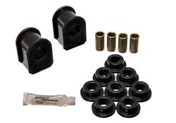 Bushings, Front/Rear Sway Bar, Polyurethane, Black, 1 in./25mm Diameter, Ford, Pickup, SUV, Van, Kit