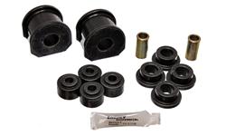 Bushings, Rear Sway Bar, Polyurethane, Black, 22mm Diameter, Ford, Pickup, SUV, Kit