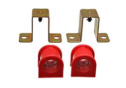 Bushings, Front Sway Bar, Polyurethane, Red, 30mm Diameter, Ford, Kit